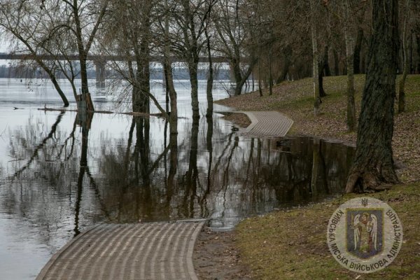  в Днепре поднялся на 29 сантиметров