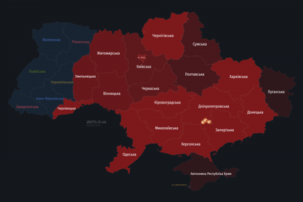 
У Хмельницкій області пролунали вибухи 