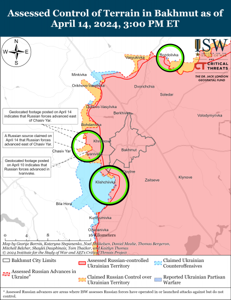 
ЗСУ просунулися в районі Кремінної та Новомихайлівки: карти ISW 