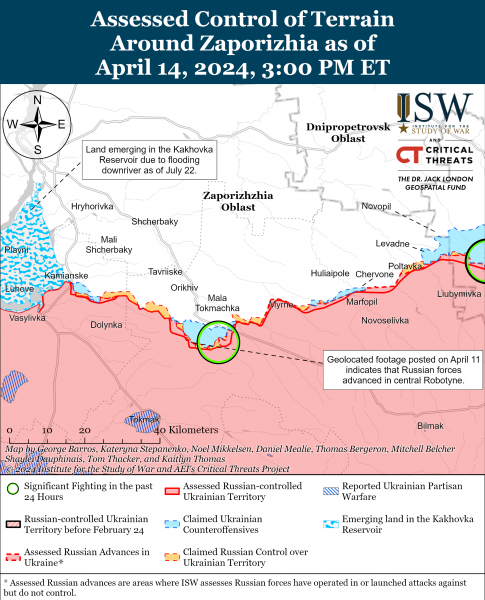 
ЗСУ просунулися в районі Кремінної та Новомихайлівки: карти ISW 