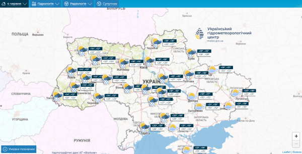 
Спека за "тридцятку". Синоптики дали прогноз на робочий тиждень в Україні 