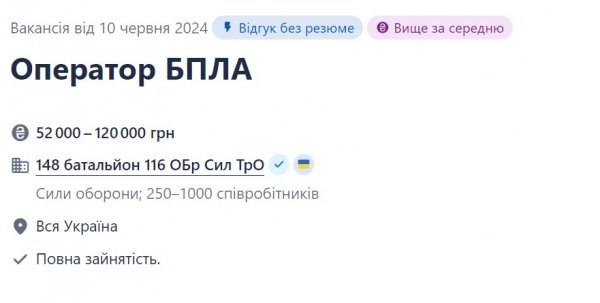 
Робота у ЗСУ: які вакансії найпопулярніші та скільки платять 