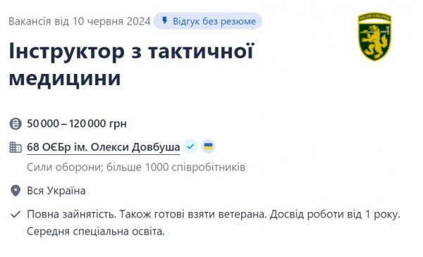 
Робота у ЗСУ: які вакансії найпопулярніші та скільки платять 