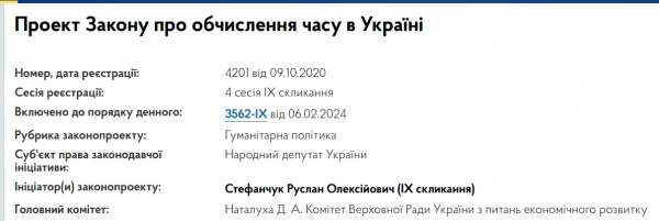 
Переведення годинників. ВРУ вирішила, чи переходитиме Україна на літній і зимовий час 