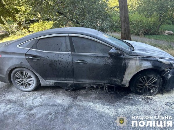 
У Києві підпалили автомобіль громадської активістки: поліція затримала зловмисників 