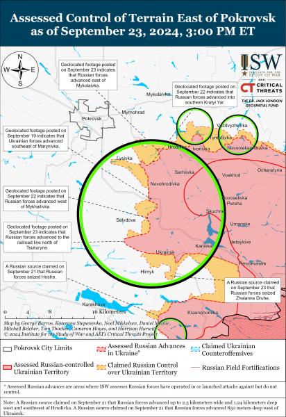 
Росіяни переходять до оборони на півночі Харківської області: карти ISW 