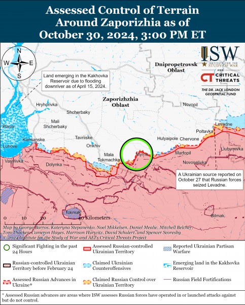 
Окупанти просунулися на п'яти напрямках, включаючи Курський: карти ISW 