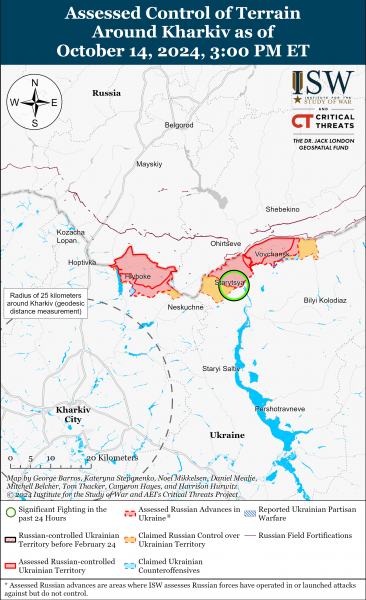 
ЗСУ повернули позиції в Торецьку, війська РФ просунулися в районі Водяного: карти ISW 