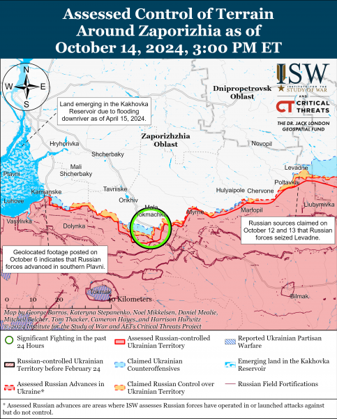 
ЗСУ повернули позиції в Торецьку, війська РФ просунулися в районі Водяного: карти ISW 