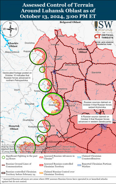 
ЗСУ відновили позиції біля Селидового, ворог просунувся під Торецьком: карти ISW 