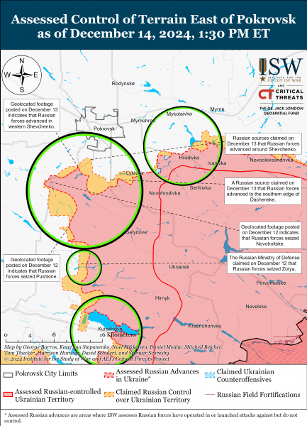 
ЗСУ відновили позиції під Вовчанськом, ворог просунувся у трьох областях: карти ISW 