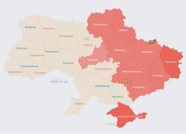 
Росія атакує Україну дронами-камікадзе "Шахед": де загроза ударів 