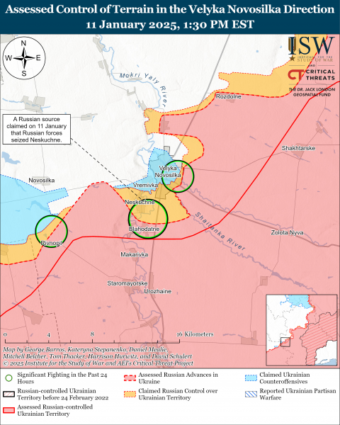 
Українські воїни просунулися у Курській області: карти ISW 