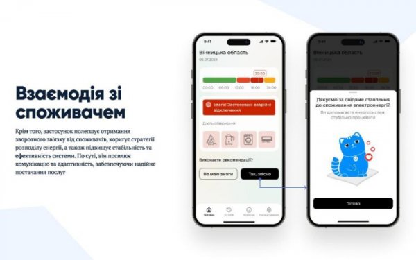 «Укренерго» запустило застосунок про ситуацію з електропостачанням по областях в режимі реального часу
                                