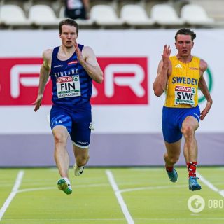 Збірну України дискваліфікували в естафеті 4×100 м на командному чемпіонаті Європи-2025 через порушення правил — команда втратила очки попри найкращий час сезону.
