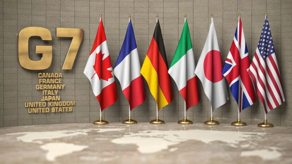 Лідери G7 провели неформальну зустріч у Канаді напередодні саміту, обговоривши конфлікти в Україні та на Близькому Сході, а також санкційну політику щодо Росії.