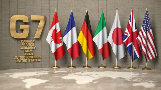 Лідери G7 провели неформальну зустріч у Канаді напередодні саміту, обговоривши конфлікти в Україні та на Близькому Сході, а також санкційну політику щодо Росії.