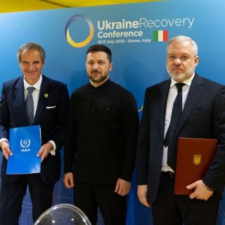 МАГАТЕ контролюватиме дотримання безпеки під час завершення будівництва енергоблоків на Хмельницькій АЕС і підтримуватиме розвиток уранової галузі України.