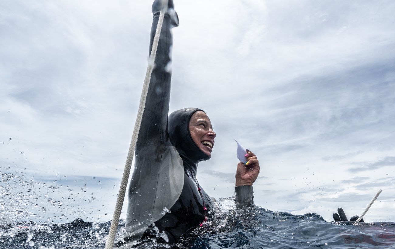 Наталя Жаркова виграла золото на ЧС-2025 з фрідайвінгу, встановивши рекорд України 113 м. Катерина Садурська – четверта. Наталя Жаркова виграла золото на ЧС-2025 з фрідайвінгу, встановивши рекорд України 113 м. Катерина Садурська – четверта.