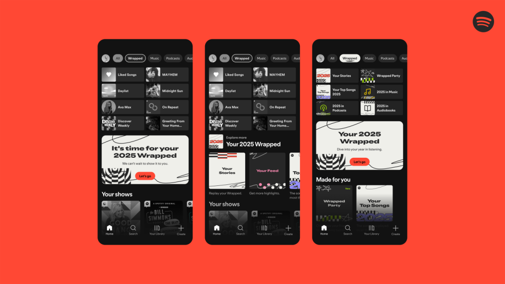 Spotify представив Wrapped 2025: нові формати історій, інтерактив і глибша персоналізація