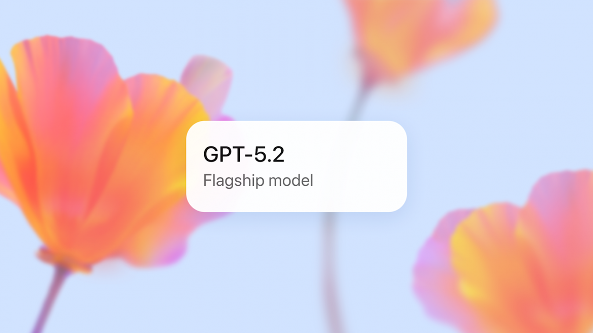 OpenAI анонсувала GPT-5.2 — нову флагманську модель ШІ з покращеною продуктивністю, контекстною пам’яттю та розширеними можливостями для бізнесу й розробників.