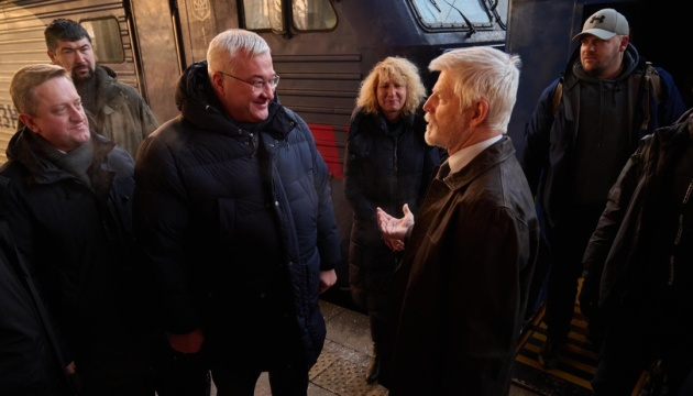 Президент Чехії Петр Павел прибув до Києва для переговорів із Володимиром Зеленським
