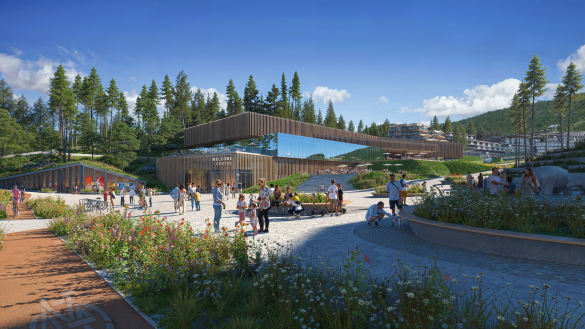 GORO Mountain Resort у Львівській області: OKKO Group інвестує 140 млн євро, зведуть 41 трасу, 25 готелів та найдовшу гондольну дорогу в Україні.