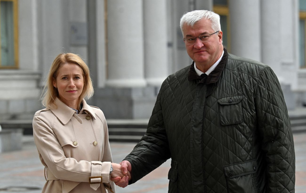 До Києва прибула Кая Каллас: візит очільниці дипломатії ЄС та голів МЗС 31 березня