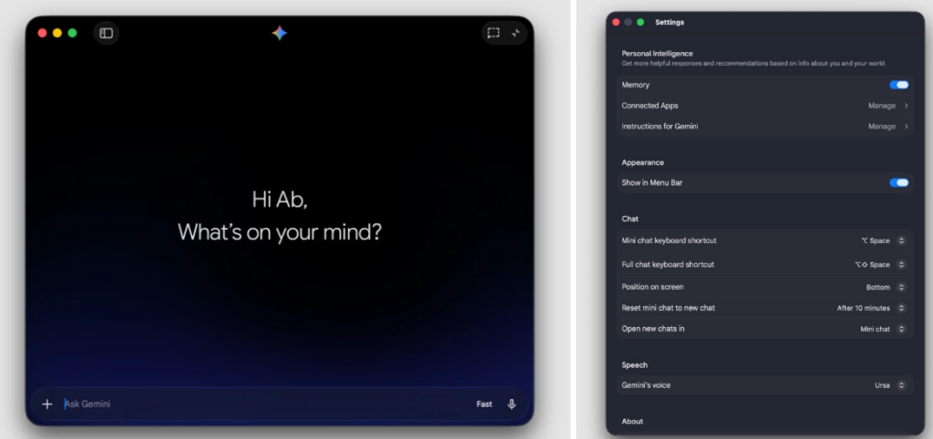 Новий застосунок Gemini для Mac від Google: гайд по функціях та вимогах для macOS 15