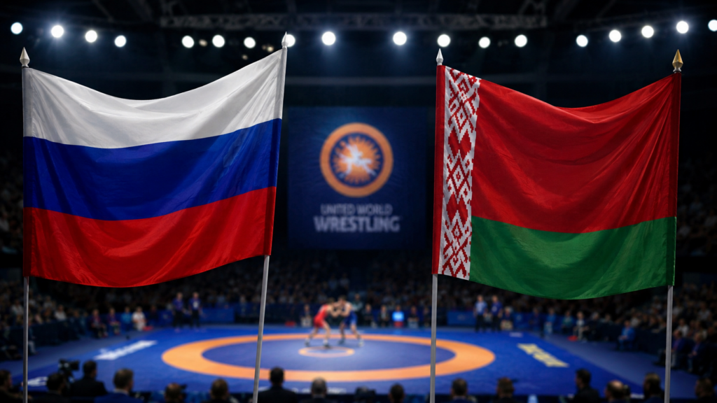 UWW повернула прапори Росії та Білорусі на турніри: гімни знову звучатимуть на чемпіонатах