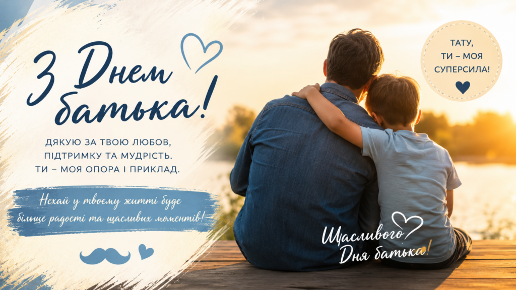 День батька 2026 в Україні: привітання у смс, віршах та картинках