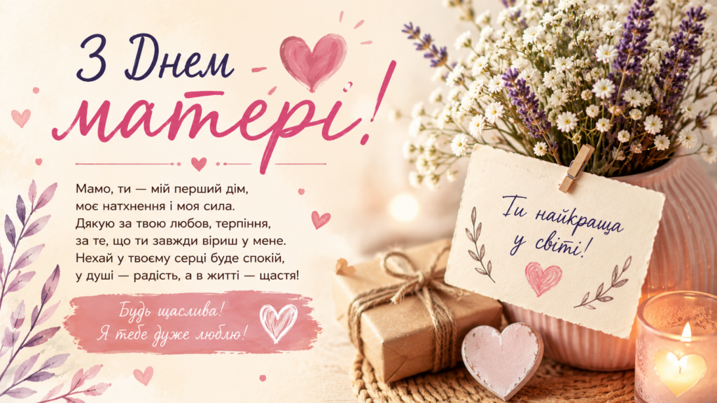День матері 2026 в Україні: дата свята, красиві привітання у SMS, віршах та листівках українською