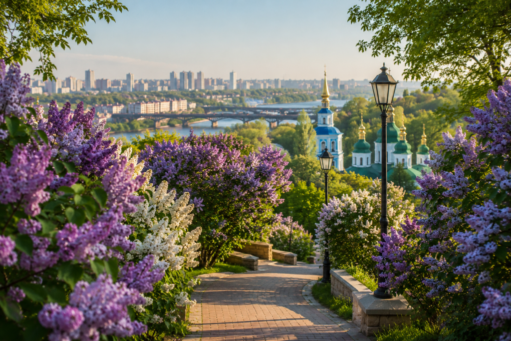 Де квітне бузок у Києві 2026 — список парків, алеї для фото та пік сезону