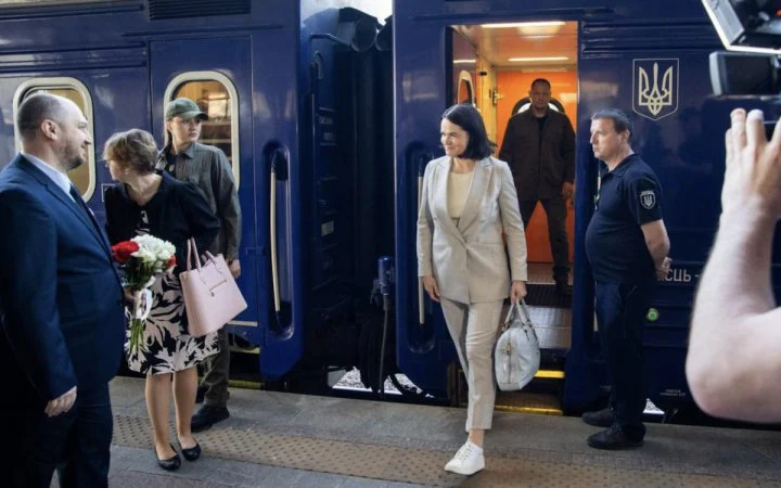 Тихановська в Києві: перший візит лідерки білоруської опозиції до України