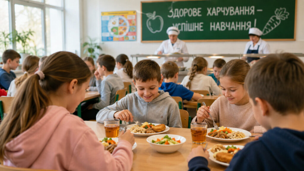 Гарячі обіди в школах з 1 вересня 2026: що зміниться для учнів 1–11 класів