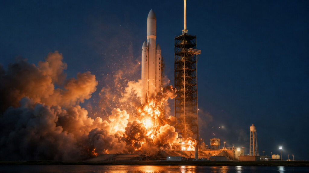 Ракета Blue Origin вибухнула у США під час випробування: що відомо про аварію New Glenn
