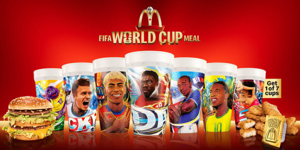 Стакани McDonald’s FIFA World Cup 2026 в Україні: повна колекція, як отримати і скільки коштують