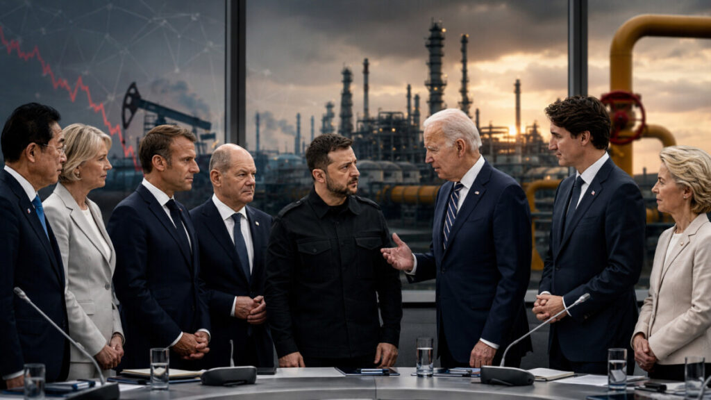 Санкції проти Росії: G7 готує новий удар по нафті, газу та доходах Кремля