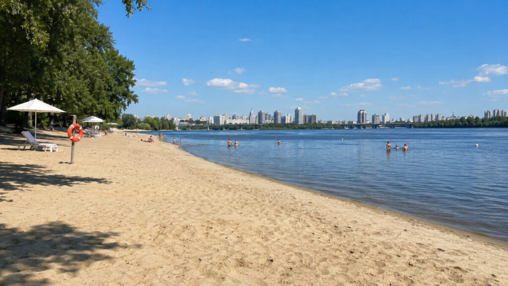 Де покупатися в Києві 2026: 15 пляжів із водою в нормі та адресами на Google Maps