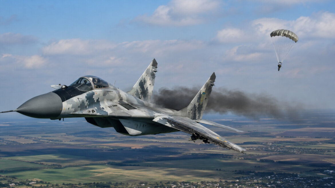 МіГ-29 втрачено під час бойового завдання на Полтавщині. Пілот катапультувався, зв’язався з рятувальниками та був госпіталізований.