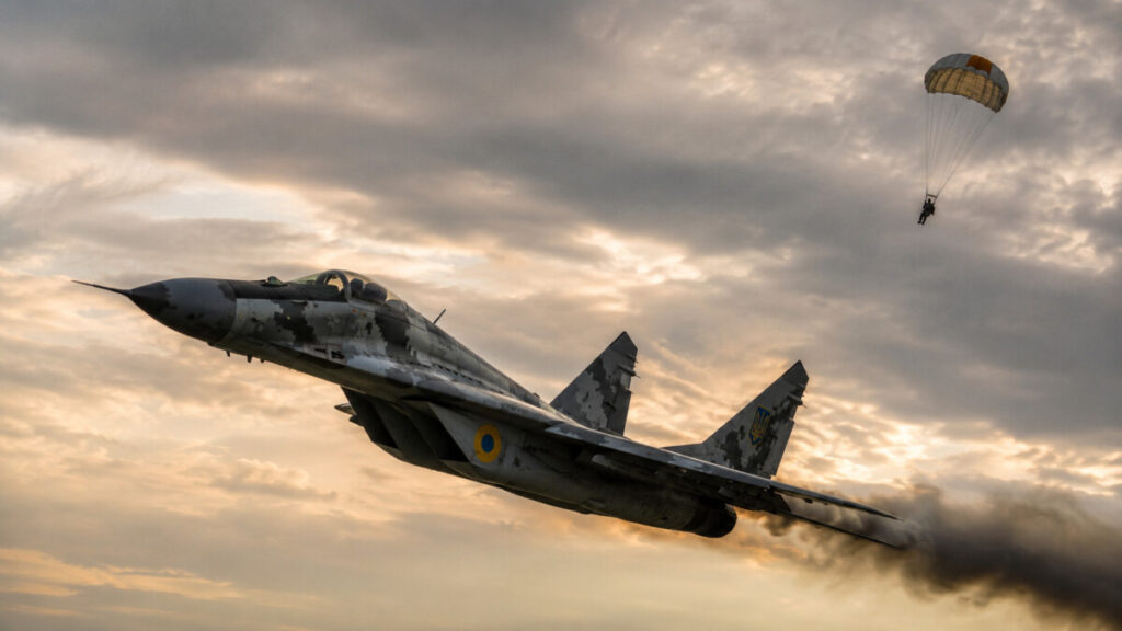 Україна втратила МіГ-29 на Полтавщині: пілот катапультувався і був евакуйований