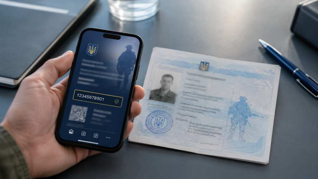 В е-Посвідченні ветерана в «Дії» з’явився 11-значний номер: що він означає