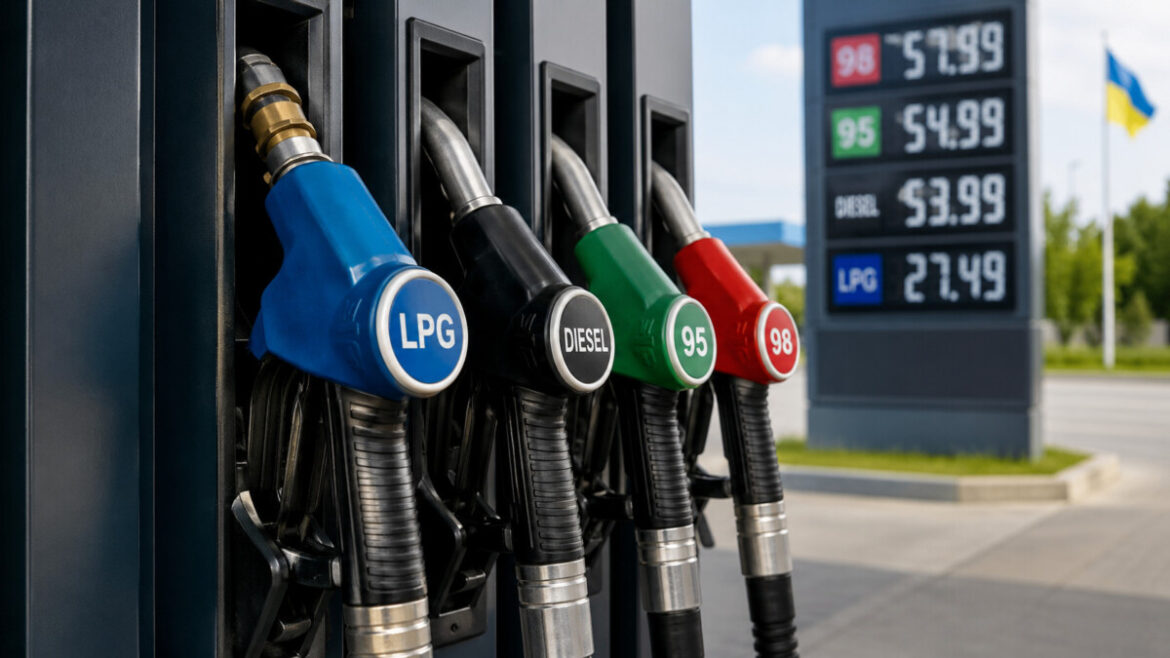 Ціни на пальне 26 червня змінилися: автогаз подешевшав до 39,90 грн, дизель — до 75,40 грн, а бензин на великих АЗС не змінився.