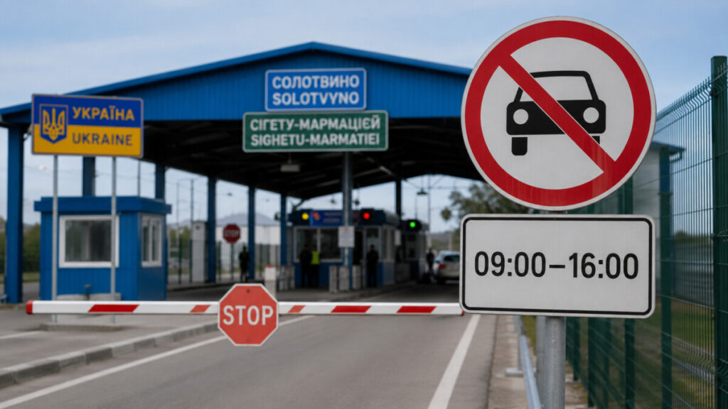 На кордоні з Румунією з 8 червня 2026 обмежать рух авто: де діятиме заборона