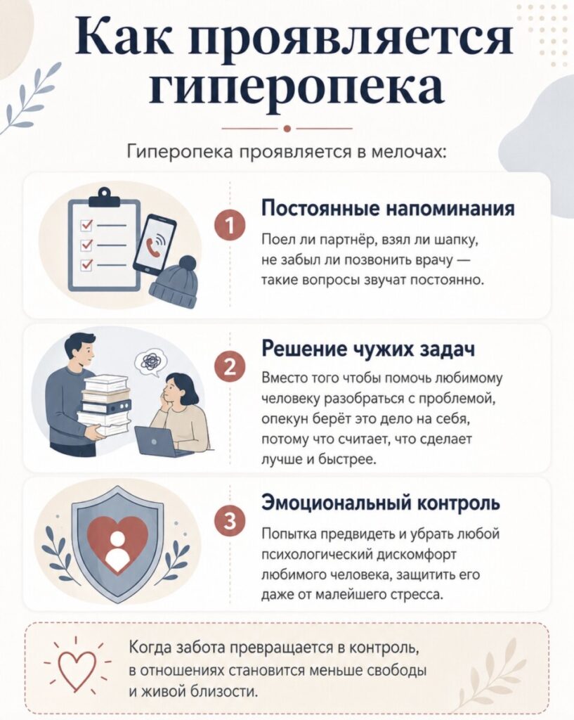 Как гиперопека убивает страсть в паре?