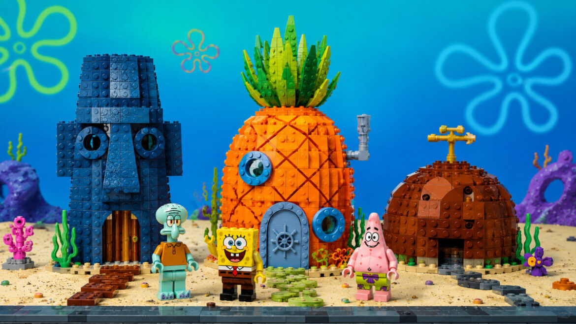LEGO «Губка Боб» повертається 1 вересня: набір Conch Street матиме 1 794 деталі. Дізнайтеся ціну, комплектацію та де купити в Україні.