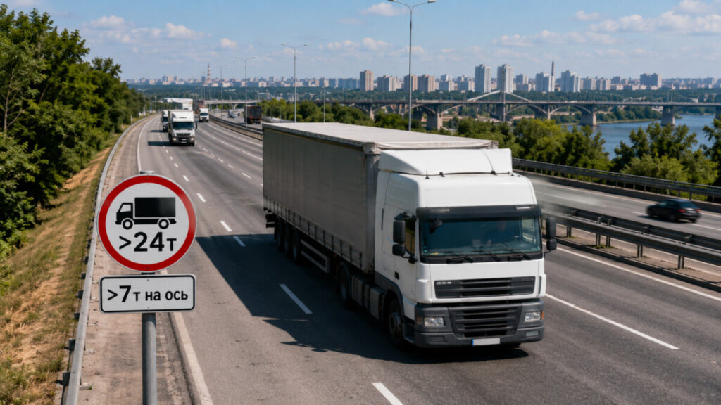 У Києві через спеку обмежили рух вантажівок: заборона діє від +28 градусів