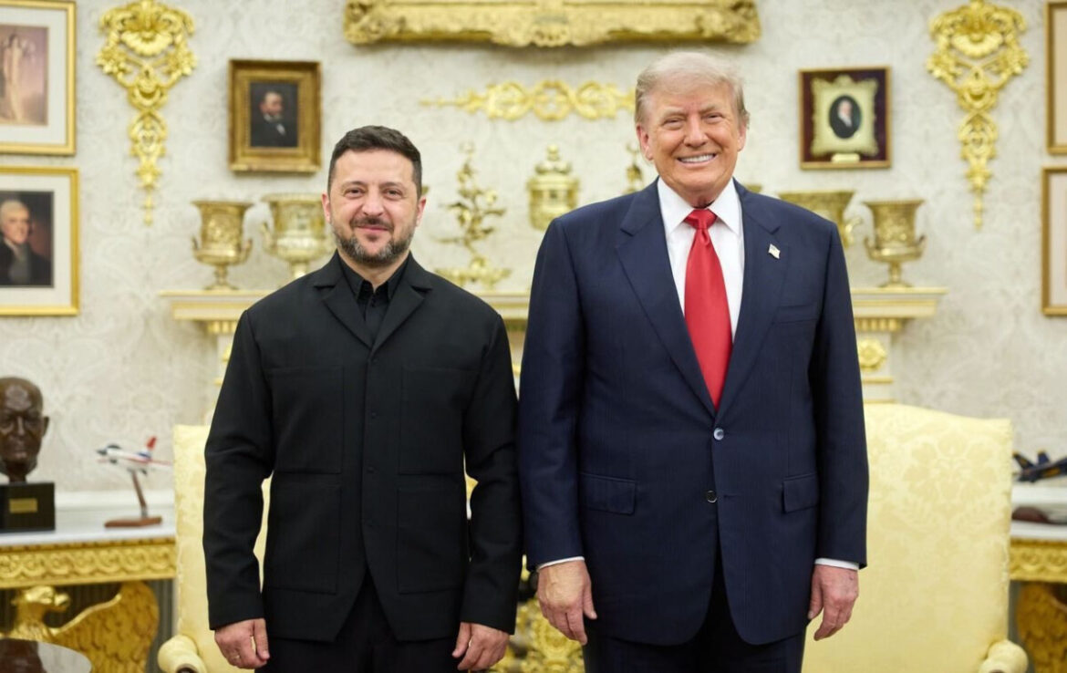 Зеленський прибув до Білого дому на зустріч із Трампом. Президенти обговорили Patriot, підтримку України, оборонне виробництво та санкції проти Росії.