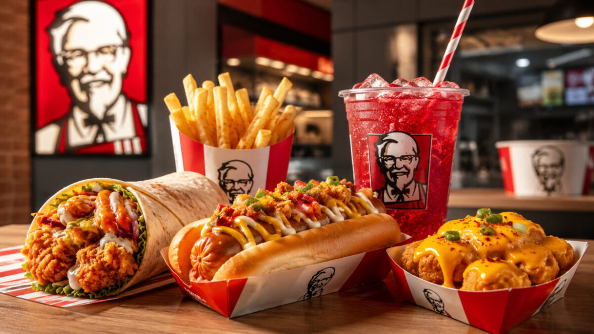 Нове меню KFC «Стріт Біт» 2026: шаурма від 216 грн, Стріт Біт Дог від 111 грн, Мак & Чіз Біт за 155 грн та інші новинки, ціни й склад.