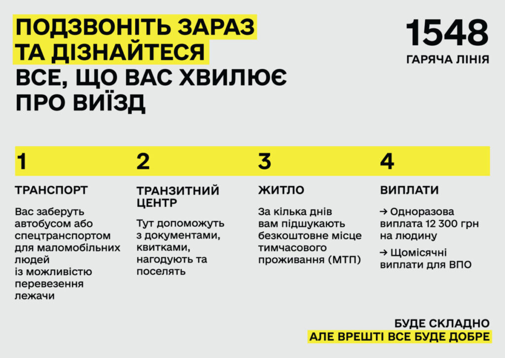 Евакуація з прифронтових територій 2026: як виїхати, де дадуть житло та хто отримає 12 300 грн
